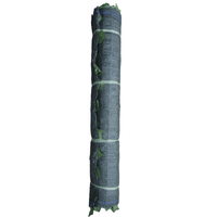 Faux Ivy Privacy Fence Shade Cloth Backing 120"L x 40"H