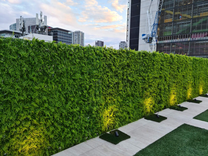 Artificial Fern Panel Living Wall Miami
