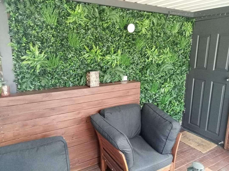 Premium Artificial Green Wall Vertical Garden with Ferns
