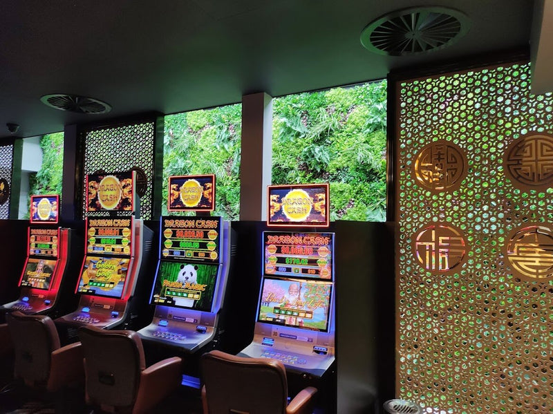 Artificial Green Wall for a Casino California Shop Fitout