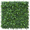 Campos de lavanda de lujo Pared verde artificial 40" x 40" 11SQFT Resistente a los rayos UV