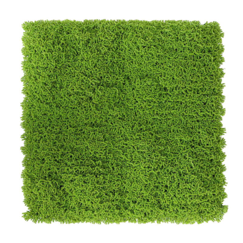 Evergreen Moss Artificial Green Wall Mat 33 SQ FT – UV Resistant – Commercial Grade (Clearance Price)