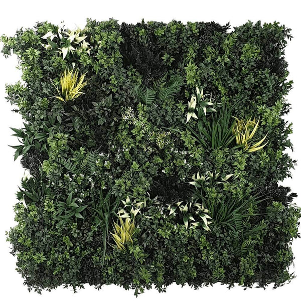 Artificial Living Wall Panel Luxe Green Wall