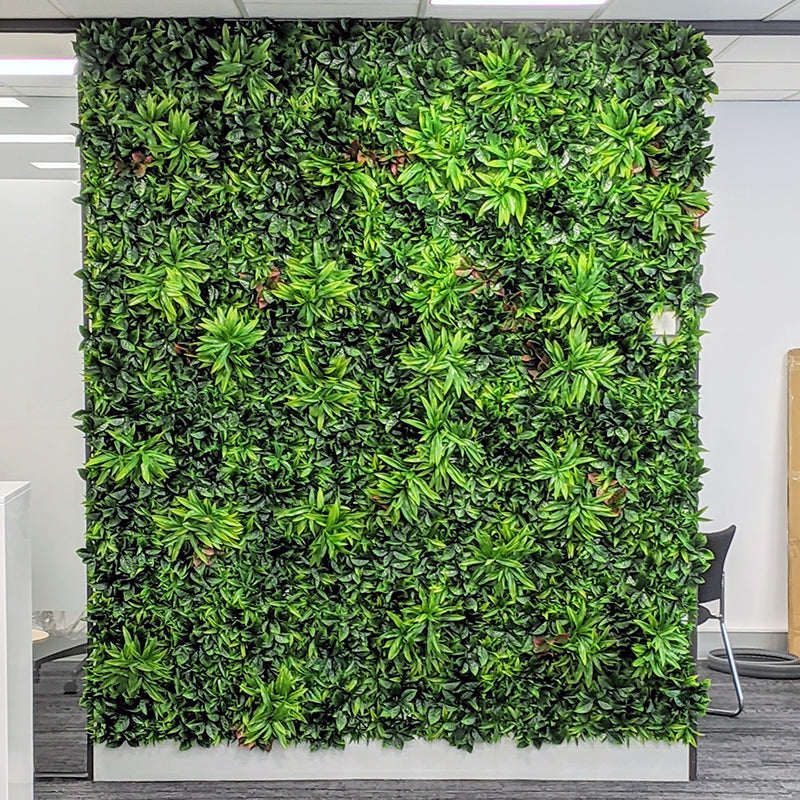 Green Meadows Artificial Vertical Garden office backdrop