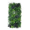 Lavanda botánica rústica de pared verde artificial de primera calidad, 40 "x 20", resistente a los rayos UV de grado comercial