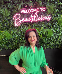 Premium artificial green wall used for signage