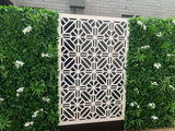 Snowy White Artificial Vertical Garden Green Wall Panel 40×40in 11 SQ FT – UV Resistant – Commercial Grade image 5