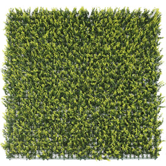 Yellow English Artificial Boxwood Wall 40