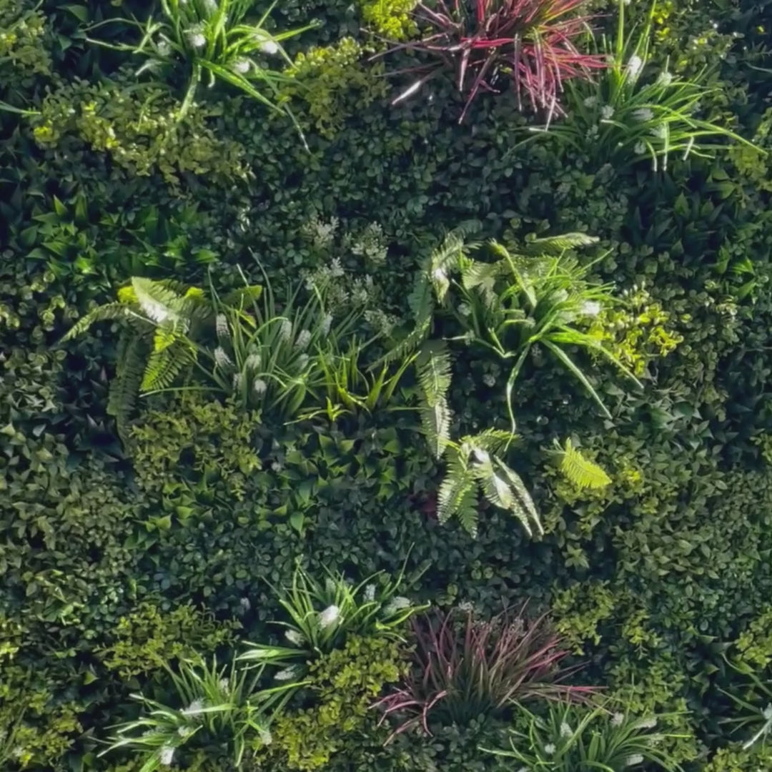 Lush Spring Artificial Vertical Garden Green Wall Panel | Designer