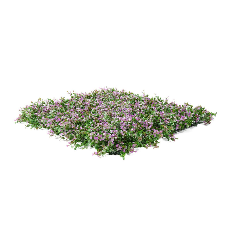 Artificial Purple Lavender Foliage Wall Panels 33 SQ FT UV Resistant